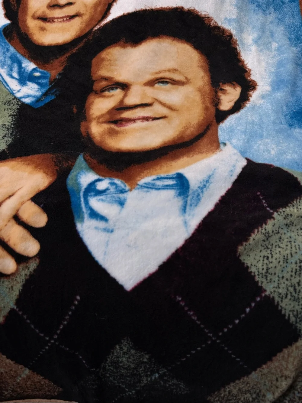 Step Brothers Iconic Painted Portrait Photo Plush Throw Blanket- 50” X 60”